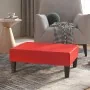 Reposapiés de cuero sintético rojo 78x56x32 cm de , Otomanas - Ref: Foro24-337713, Precio: 48,55 €, Descuento: %