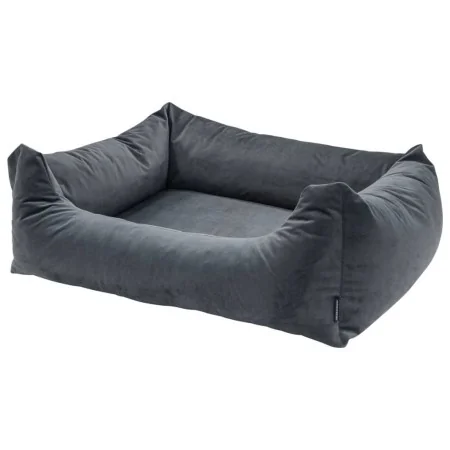 Madison Cama para perros Velvet gris 100x80x25 cm de , Camas para perros - Ref: Foro24-444482, Precio: 112,71 €, Descuento: %