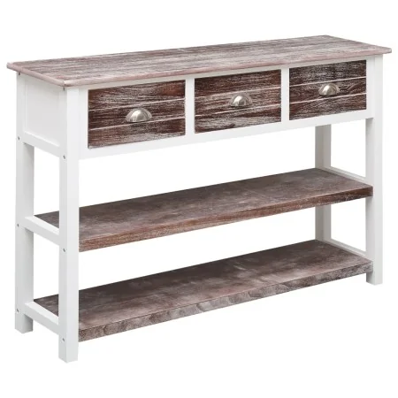 Aparador de madera marrón envejecido 115x30x76 cm de , Aparadores - Ref: Foro24-284164, Precio: 133,48 €, Descuento: %
