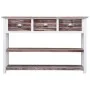 Aparador de madera marrón envejecido 115x30x76 cm de , Aparadores - Ref: Foro24-284164, Precio: 133,48 €, Descuento: %