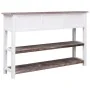 Aparador de madera marrón envejecido 115x30x76 cm de , Aparadores - Ref: Foro24-284164, Precio: 133,48 €, Descuento: %