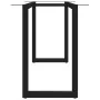 Estructura de patas de mesa de comedor en O 140x60x72 cm de , Patas para mesas - Ref: Foro24-285141, Precio: 156,28 €, Descue...
