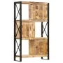 Estantería librería madera de mango maciza 90x30x150 cm de , Librerías y estanterías - Ref: Foro24-285917, Precio: 563,65 €, ...