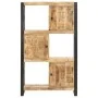 Estantería librería madera de mango maciza 90x30x150 cm de , Librerías y estanterías - Ref: Foro24-285917, Precio: 563,65 €, ...