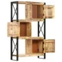 Estantería librería madera de mango maciza 90x30x150 cm de , Librerías y estanterías - Ref: Foro24-285917, Precio: 563,65 €, ...