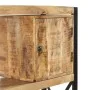 Estantería librería madera de mango maciza 90x30x150 cm de , Librerías y estanterías - Ref: Foro24-285917, Precio: 563,65 €, ...