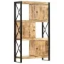 Estantería librería madera de mango maciza 90x30x150 cm de , Librerías y estanterías - Ref: Foro24-285917, Precio: 563,65 €, ...