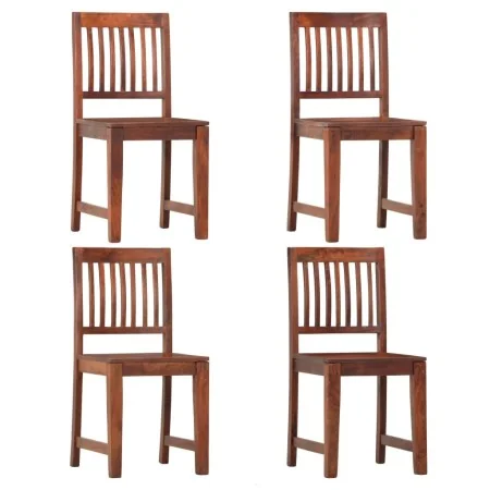 Sillas de comedor 4 unidades madera maciza de mango de , Sillas de comedor - Ref: Foro24-286252, Precio: 351,71 €, Descuento: %