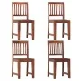 Sillas de comedor 4 unidades madera maciza de mango de , Sillas de comedor - Ref: Foro24-286252, Precio: 351,71 €, Descuento: %