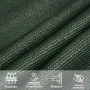 Toldo de vela verde oscuro HDPE 160 g/m² 2x3,5 m de , Sombrillas - Ref: Foro24-311448, Precio: 23,93 €, Descuento: %