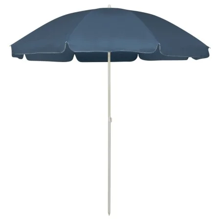 Sombrilla de playa azul 240 cm de , Sombrillas - Ref: Foro24-314704, Precio: 28,33 €, Descuento: %