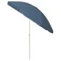 Sombrilla de playa azul 240 cm de , Sombrillas - Ref: Foro24-314704, Precio: 28,33 €, Descuento: %