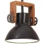 Lámpara colgante industrial redonda 25 W negra 19 cm E27 by , Lamps - Ref: Foro24-320537, Price: 38,10 €, Discount: %