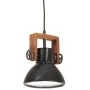Lámpara colgante industrial redonda 25 W negra 19 cm E27 by , Lamps - Ref: Foro24-320537, Price: 38,10 €, Discount: %