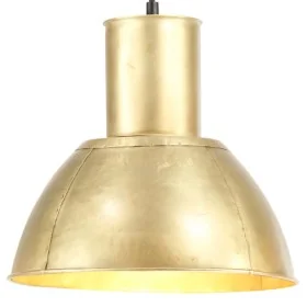 Lámpara colgante redonda 25 W latón 28,5 cm E27 by , Lamps - Ref: Foro24-320568, Price: 37,12 €, Discount: %