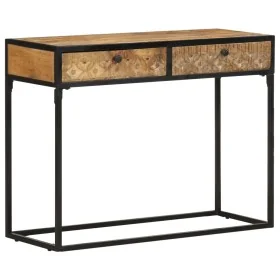 Mesa consola de madera maciza de mango 100x35x75 cm von , Seitentische - Ref: Foro24-321713, Preis: 151,25 €, Rabatt: %