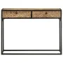 Mesa consola de madera maciza de mango 100x35x75 cm von , Seitentische - Ref: Foro24-321713, Preis: 151,25 €, Rabatt: %
