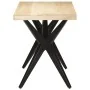 Mesa de comedor de madera maciza de mango 120x60x76 cm by , Kitchen and dining tables - Ref: Foro24-323560, Price: 237,87 €, ...