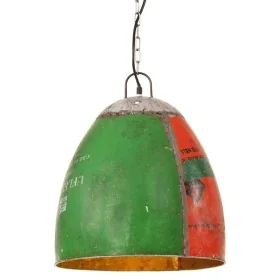 Lámpara colgante industrial redonda multicolor E27 25 W 42 cm de , Lámparas - Ref: Foro24-344399, Precio: 103,91 €, Descuento: %