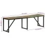 Banco de madera maciza reciclada 160x35x46 cm de , Bancos para recibidores y almacenamiento - Ref: Foro24-351682, Precio: 94,...