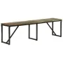 Banco de madera maciza reciclada 160x35x46 cm de , Bancos para recibidores y almacenamiento - Ref: Foro24-351682, Precio: 94,...