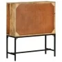 Aparador de madera maciza de mango rugosa 80x30x95 cm de , Taquillas y armarios de almacenamiento - Ref: Foro24-351713, Preci...