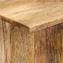 Aparador de madera maciza de mango rugosa 80x30x95 cm de , Taquillas y armarios de almacenamiento - Ref: Foro24-351713, Preci...