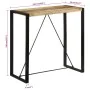 Mesa alta de bar madera maciza reciclada 110x55x110 cm de , Mesas de cocina y de comedor - Ref: Foro24-351718, Precio: 162,99...