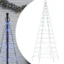 Árbol de Navidad en asta de bandera 200 LED azul 180 cm de , Luces de Navidad - Ref: Foro24-358111, Precio: 25,00 €, Descuent...