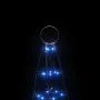 Árbol de Navidad en asta de bandera 200 LED azul 180 cm de , Luces de Navidad - Ref: Foro24-358111, Precio: 25,00 €, Descuent...