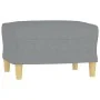 Juego de sofás con cojines 4 piezas tela gris claro de , Sofás - Ref: Foro24-3201560, Precio: 684,79 €, Descuento: %