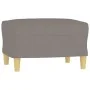 Juego de sofás con cojines 4 piezas tela gris taupe by , Sofas - Ref: Foro24-3202085, Price: 673,59 €, Discount: %
