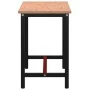 Banco de trabajo madera maciza de haya y metal 150x55x81,5 cm by , Work tables - Ref: Foro24-3188905, Price: 219,64 €, Discou...