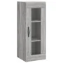 Aparador alto madera contrachapada gris Sonoma 34,5x34x180 cm von , Sideboards - Ref: Foro24-3199207, Preis: 112,69 €, Rabatt: %