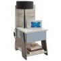 FMD Mesita de noche con 1 cajón color roble arena 34,2x39x69 cm de , Mesitas de noche - Ref: Foro24-447420, Precio: 99,18 €, ...