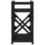 Soporte de impresora 2 niveles negro 40x20x40 cm de , Soportes para impresoras - Ref: Foro24-833990, Precio: 25,87 €, Descuen...
