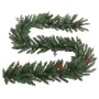 Árboles de Navidad artificiales 2 uds corona, guirnalda y LED de , Arboles de navidad - Ref: Foro24-344648, Precio: 111,55 €,...