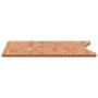 Tablero de escritorio madera maciza de haya 100x(55-60)x1,5 cm von , Schreibtischzubehör und Produkte - Ref: Foro24-356051, P...