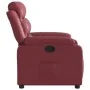 Sillón reclinable de cuero sintético rojo tinto von , Sessel - Ref: Foro24-373490, Preis: 220,95 €, Rabatt: %