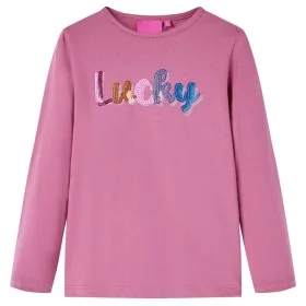 Camiseta infantil de manga larga color frambuesa 140 de , Camisetas para niños - Ref: Foro24-14073, Precio: 12,20 €, Descuent...