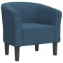 Sillón de terciopelo azul oscuro de , Sillones - Ref: Foro24-356445, Precio: 171,88 €, Descuento: %
