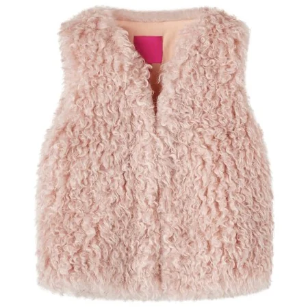 Chaleco infantil de pelo sintético rosa claro 116 de , Ropa de abrigo para niños - Ref: Foro24-14396, Precio: 12,03 €, Descue...