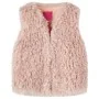 Chaleco infantil de pelo sintético rosa claro 116 de , Ropa de abrigo para niños - Ref: Foro24-14396, Precio: 12,03 €, Descue...