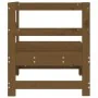 Sofá de esquina de madera maciza de pino marrón miel von , Modulare Sofas für den Außenbereich - Ref: Foro24-825474, Preis: 5...