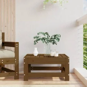 Taburete de jardín madera maciza de pino marrón miel von , Modulare Sofas für den Außenbereich - Ref: Foro24-825488, Preis: 4...