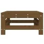 Taburete de jardín madera maciza de pino marrón miel by , Modular outdoor sofas - Ref: Foro24-825621, Price: 60,19 €, Discoun...