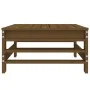Taburete de jardín madera maciza de pino marrón miel by , Modular outdoor sofas - Ref: Foro24-825621, Price: 60,19 €, Discoun...