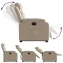 Sillón elevable eléctrico cuero artificial capuchino by , Armchairs - Ref: Foro24-3205062, Price: 349,23 €, Discount: %
