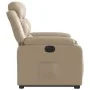 Sillón elevable eléctrico cuero artificial capuchino by , Armchairs - Ref: Foro24-3205062, Price: 349,23 €, Discount: %