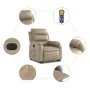 Sillón reclinable de masaje eléctrico cuero sintético capuchino de , Sillones - Ref: Foro24-3205069, Precio: 378,43 €, Descue...